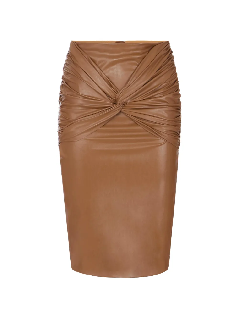 Elisabetta Franchi draped skirt - Marrone