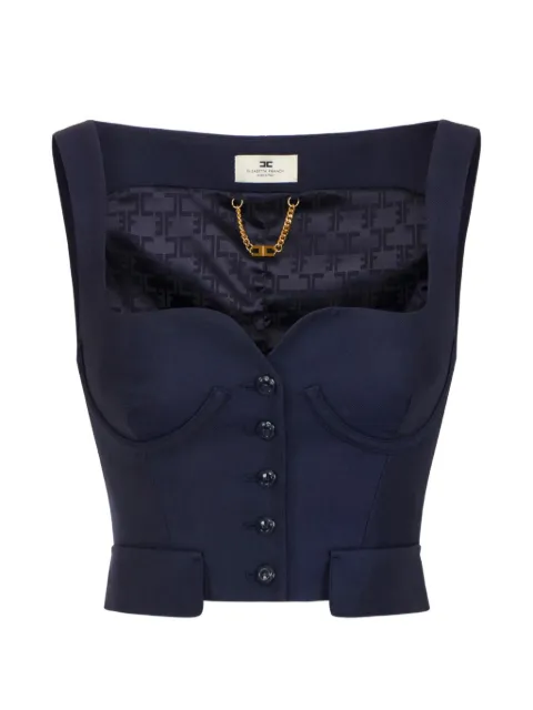 Elisabetta Franchi Top in lana