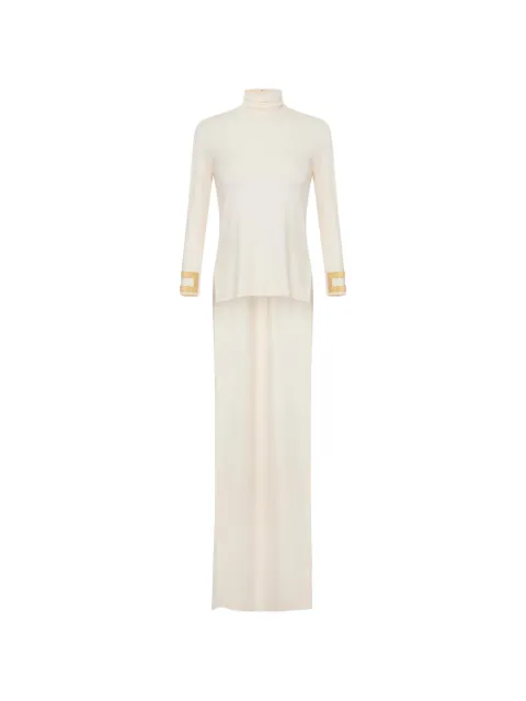 Elisabetta Franchi توب بقماش جيرسي لامع