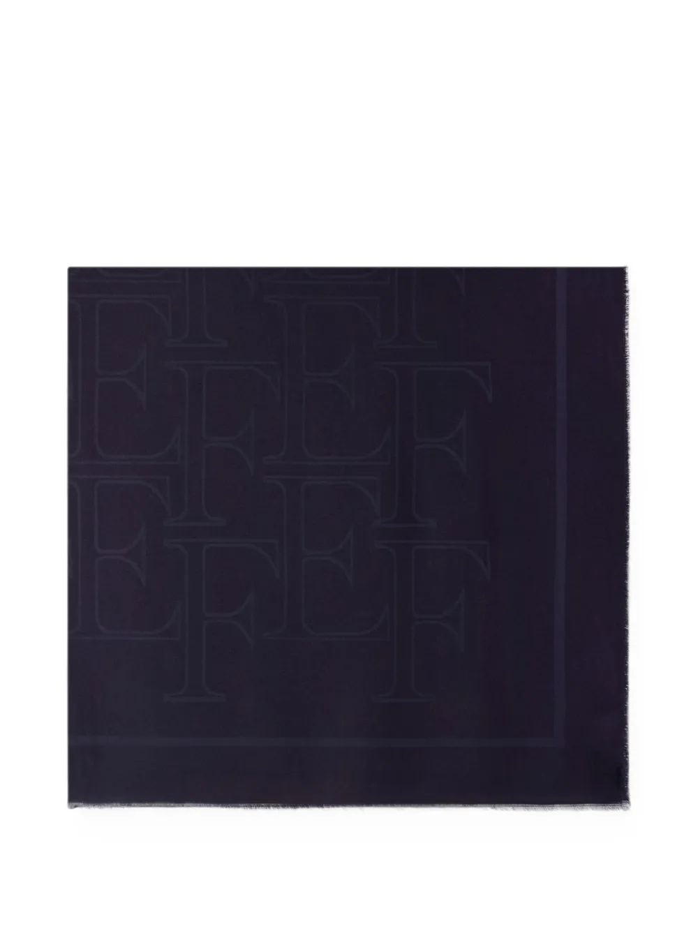 Elisabetta Franchi Foulard in viscosa e modal - Blu