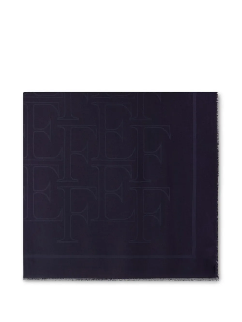 Elisabetta Franchi Foulard in viscosa e modal - Blu