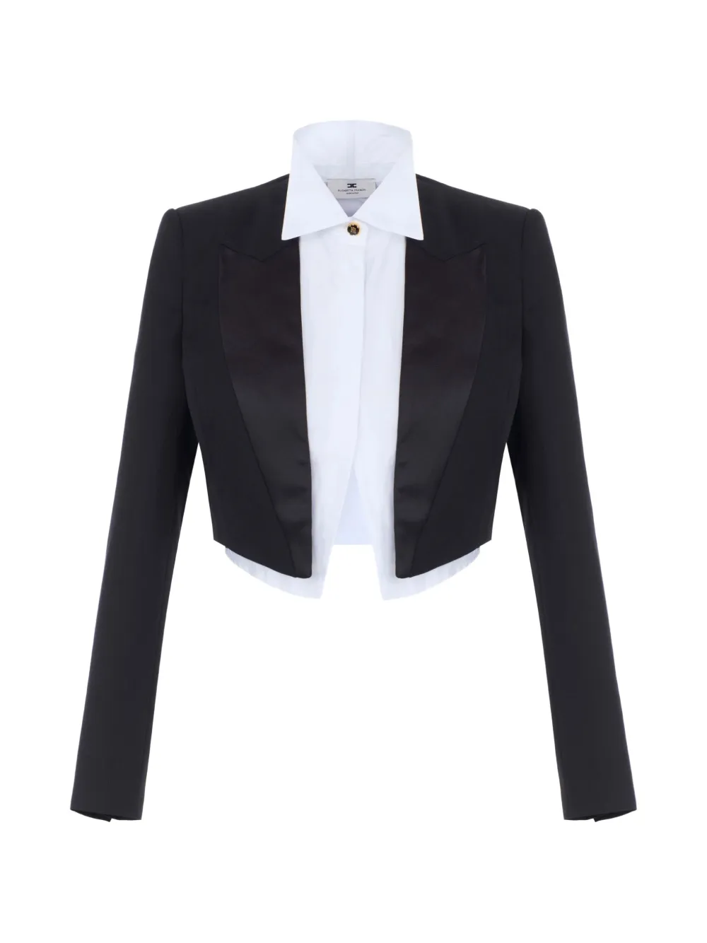 Elisabetta Franchi cool wool jacket with shirt