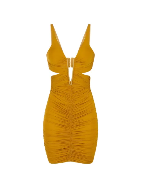 Elisabetta Franchi mini dress in lightweight crêpe jersey fabric