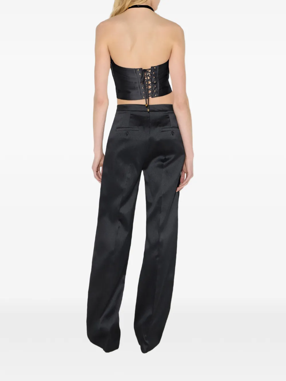 Elisabetta Franchi Gazar top Zwart