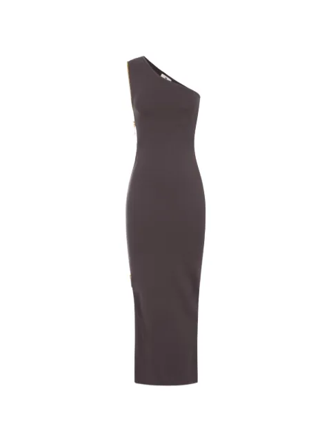 Elisabetta Franchi Red Carpet knit dress with zip