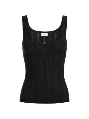 Issey Miyake ノースリーブ トップ | ブラック | FARFETCH JP
