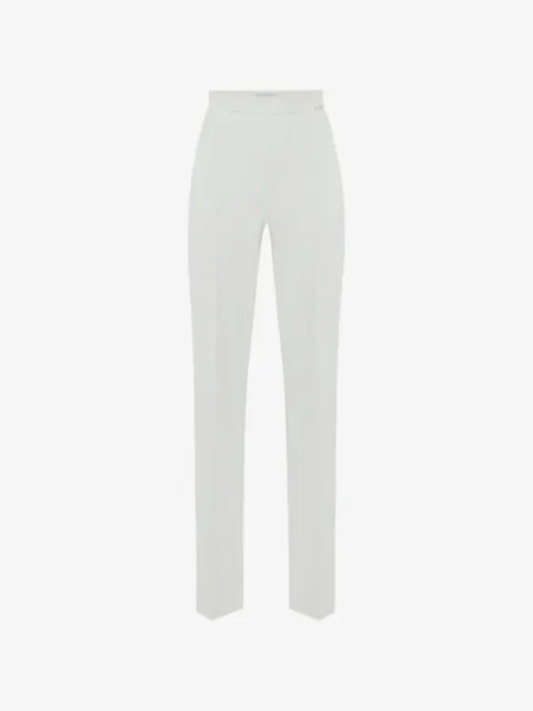 Elisabetta Franchi lightweight crêpe fabric trousers