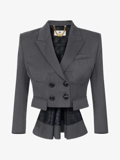 Elisabetta Franchi cool wool jacket