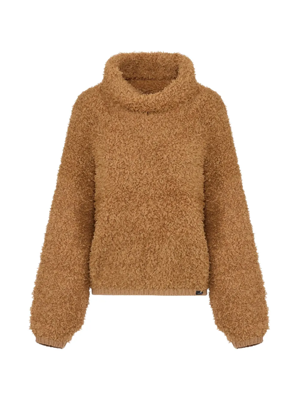 Elisabetta Franchi Pullover aus Fleece - Braun
