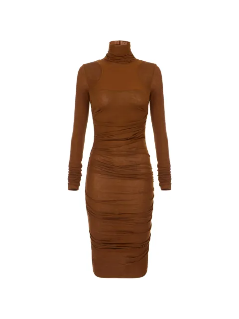 Elisabetta Franchi long-sleeves midi dress
