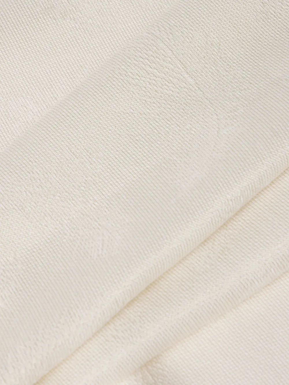 Elisabetta Franchi Lurex foulard sjaal met veren Beige