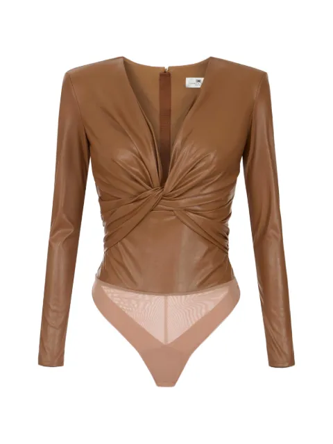 Elisabetta Franchi bodysuit with knot