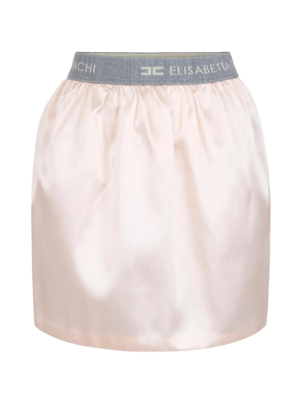 Elisabetta Franchi silk gazar miniskirt