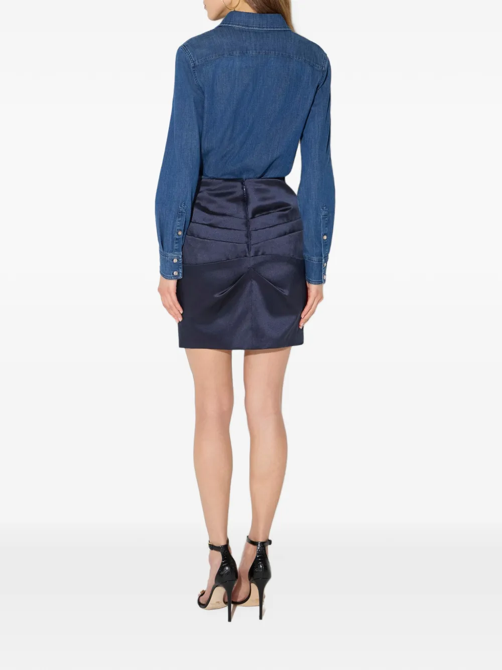 Elisabetta Franchi Gazar mini-rok Blauw