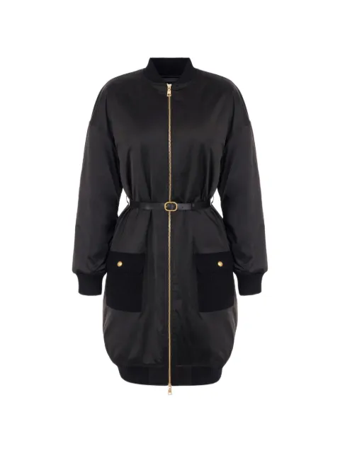 Elisabetta Franchi down jacket in voile fabric