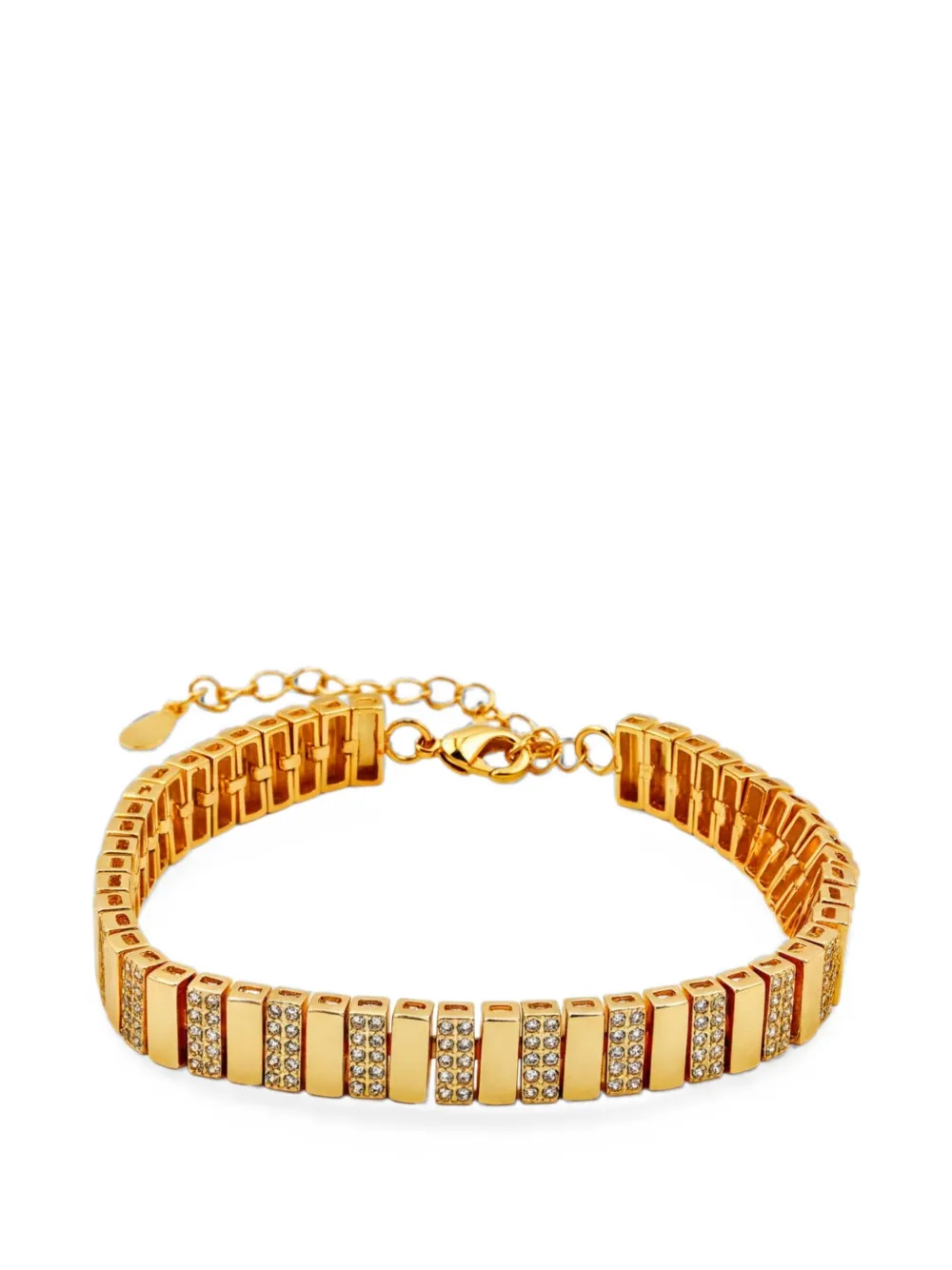 Lady D World Bracciale tennis Pavé Cone - Oro