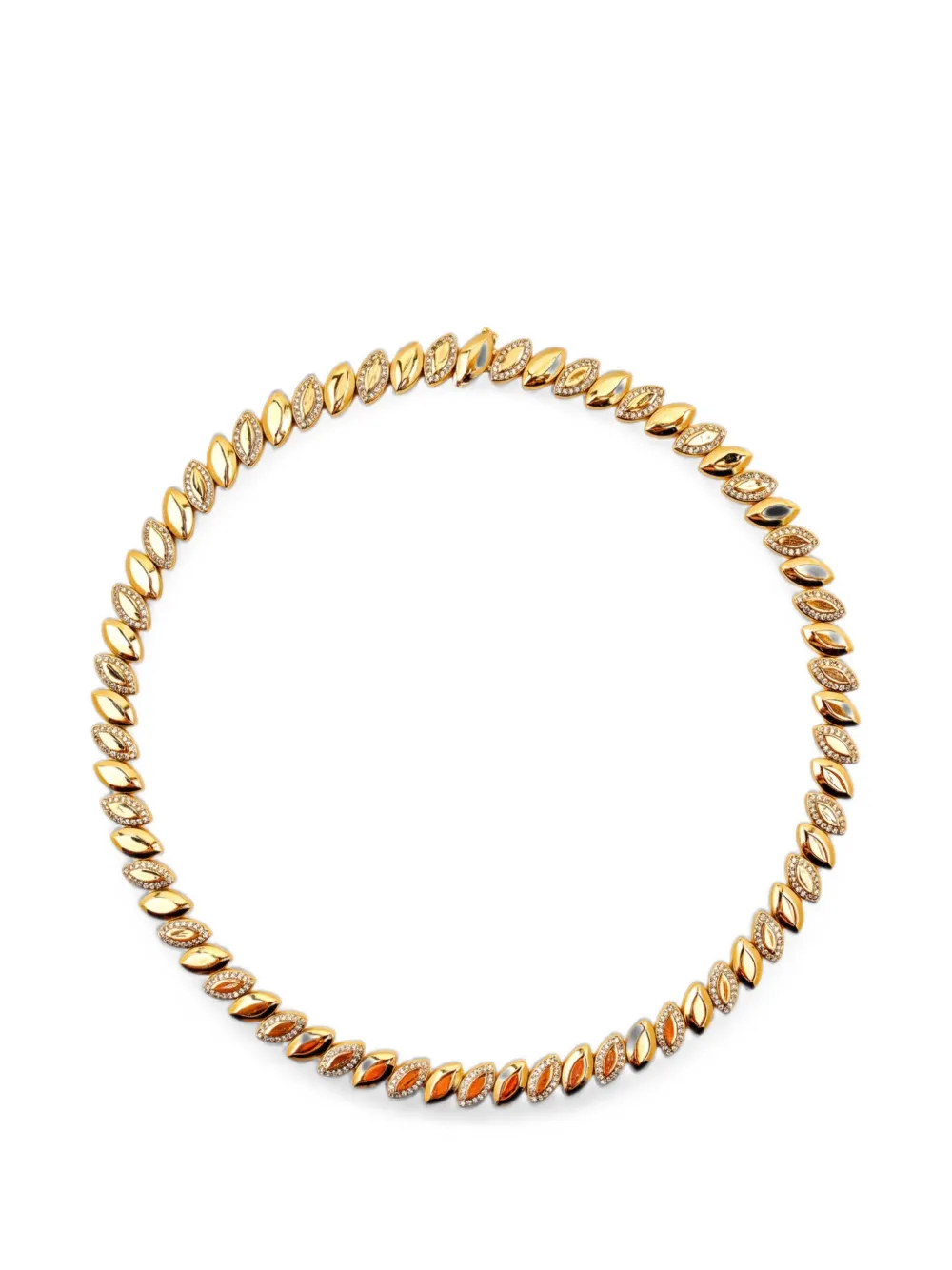 Lady D World Collana Lumineye con cristalli - Oro