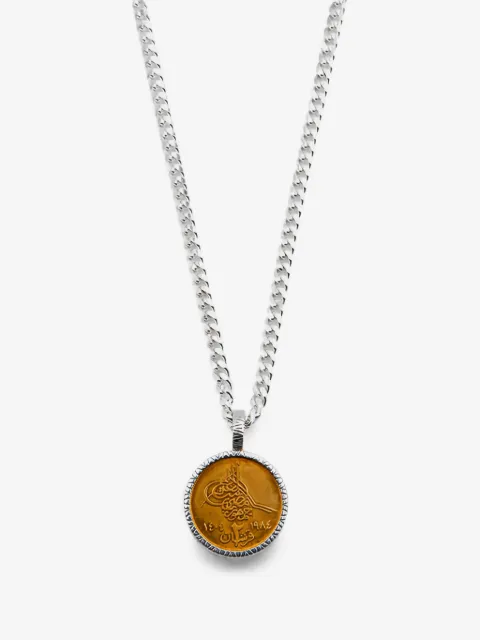 Zamani Jewelry Halskette mit Münzanhänger