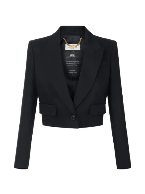 Elisabetta Franchi wool cropped jacket