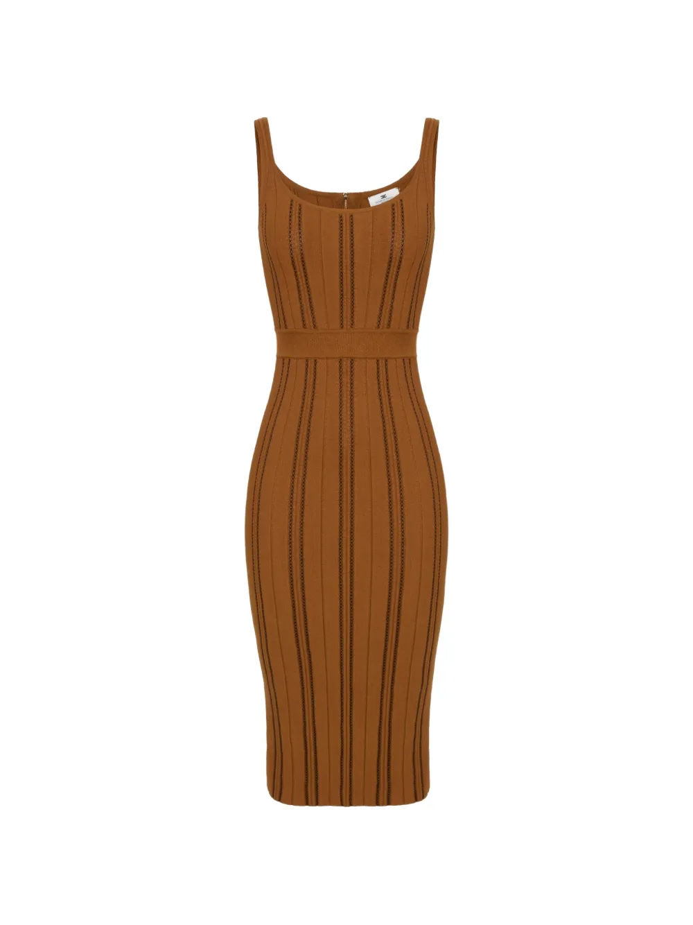 Elisabetta Franchi origami dress in knit fabric