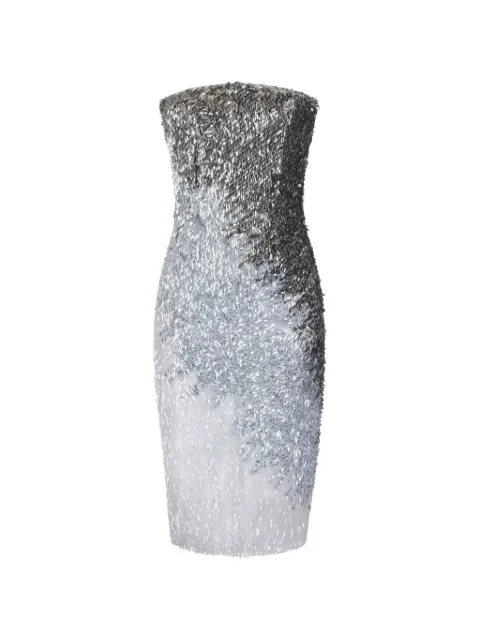 Elisabetta Franchi dress in metallic tulle fabric