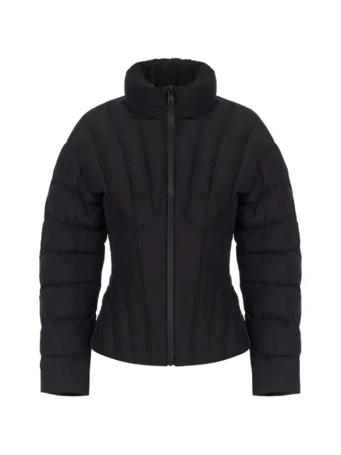 Elisabetta Franchi down jacket in voile fabric