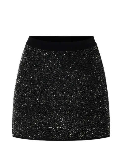 Elisabetta Franchi knit skirt with sequins