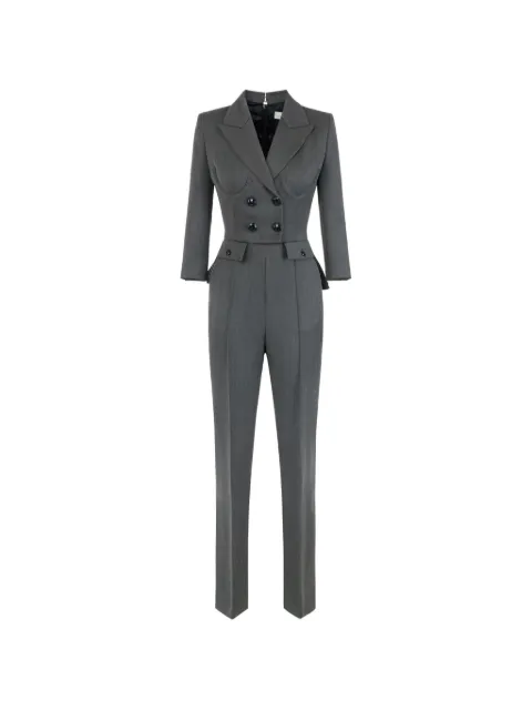 Elisabetta Franchi Cool wool jumpsuit