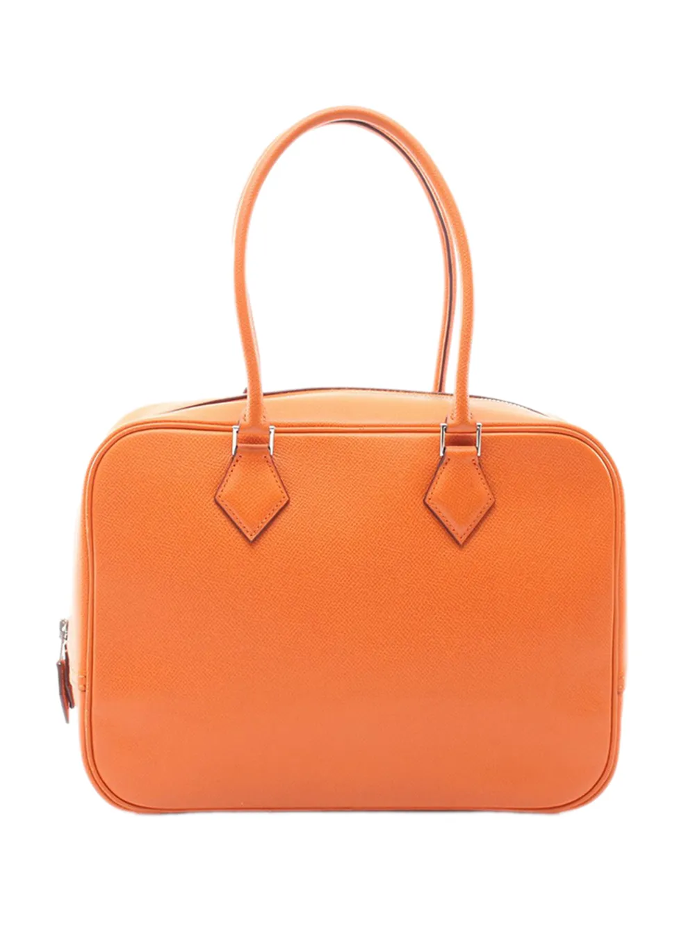 Hermès Pre-Owned 2004 Epsom Plume Elan 28 handbag - Arancione
