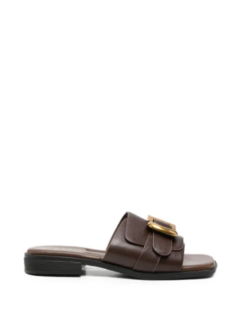 SERGIO MORETTI FIRENZE sandalias con detalle de hebilla