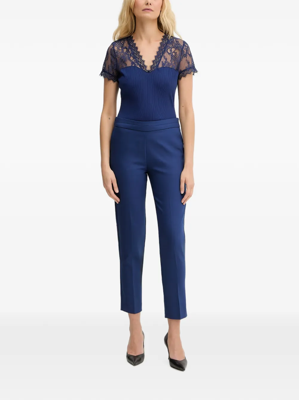 Morgan Skinny broek Blauw