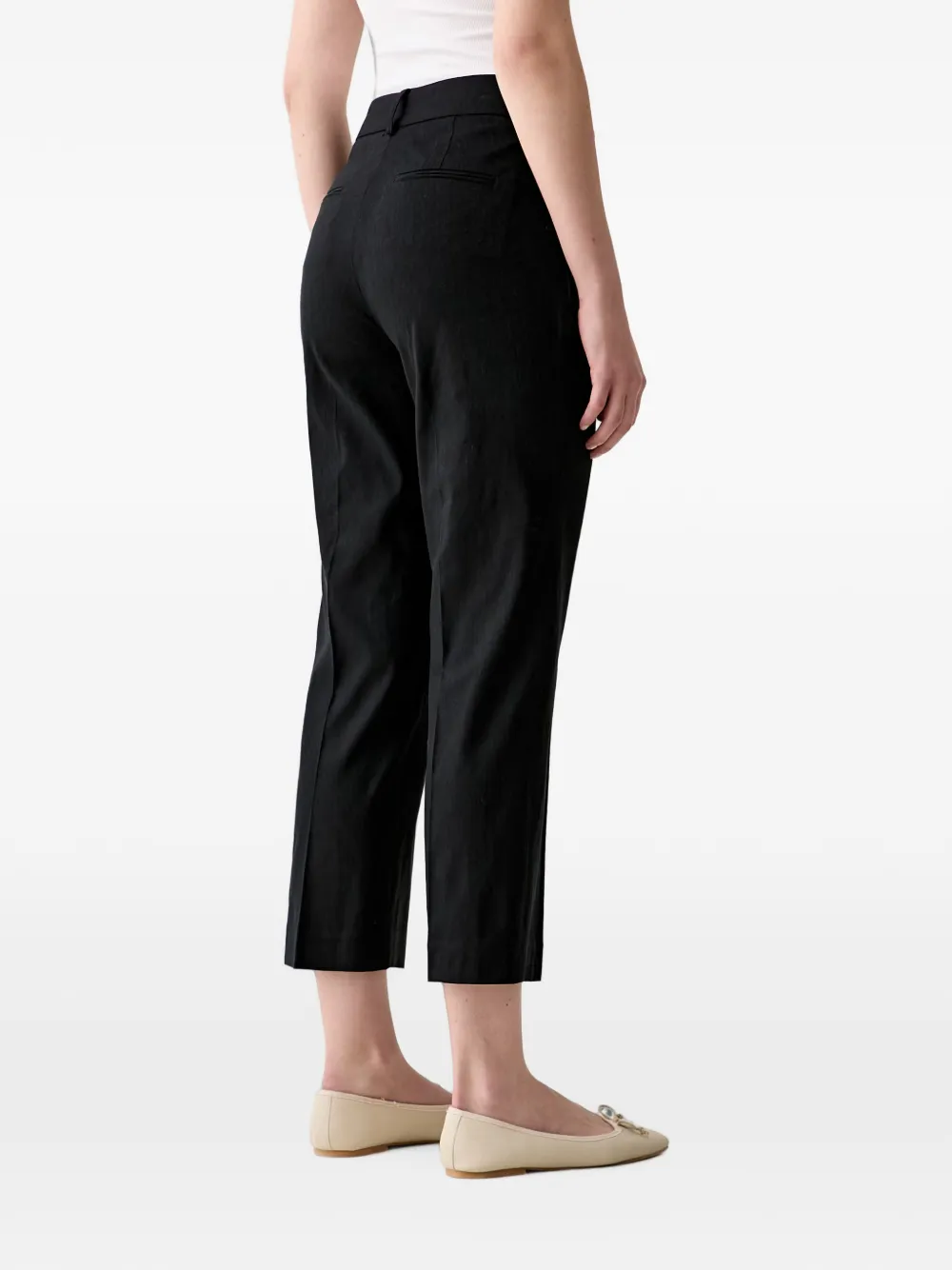 Sisley Cropped broek Zwart