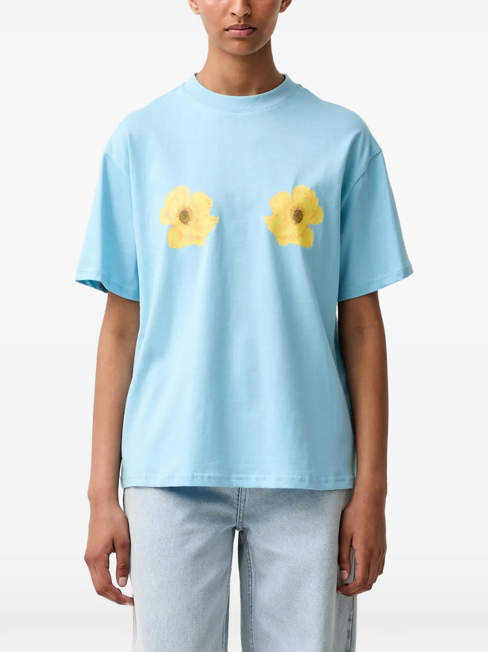 Never Fully Dressed Floral-print T-shirt In Multi