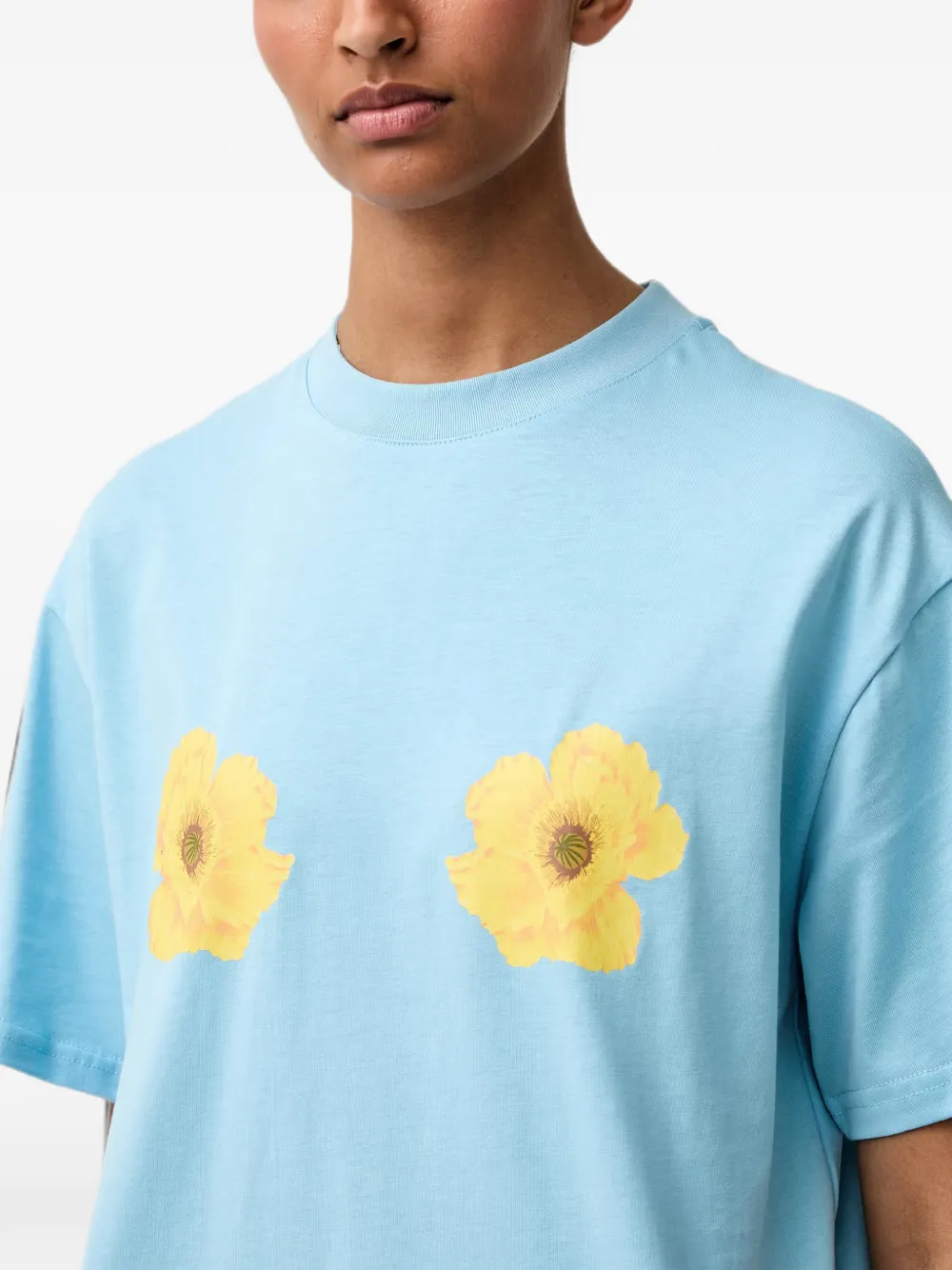 Never Fully Dressed Floral-print T-shirt In Multi