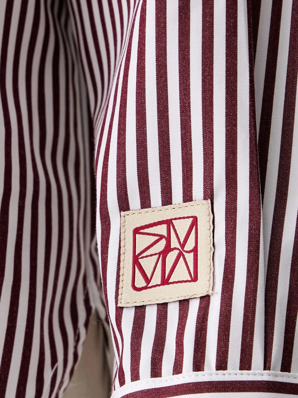 Mos Mosh Gestreept overhemd Rood