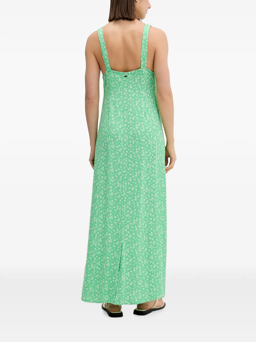 Rip Curl Surf Side maxi-jurk met bloemen-print Groen