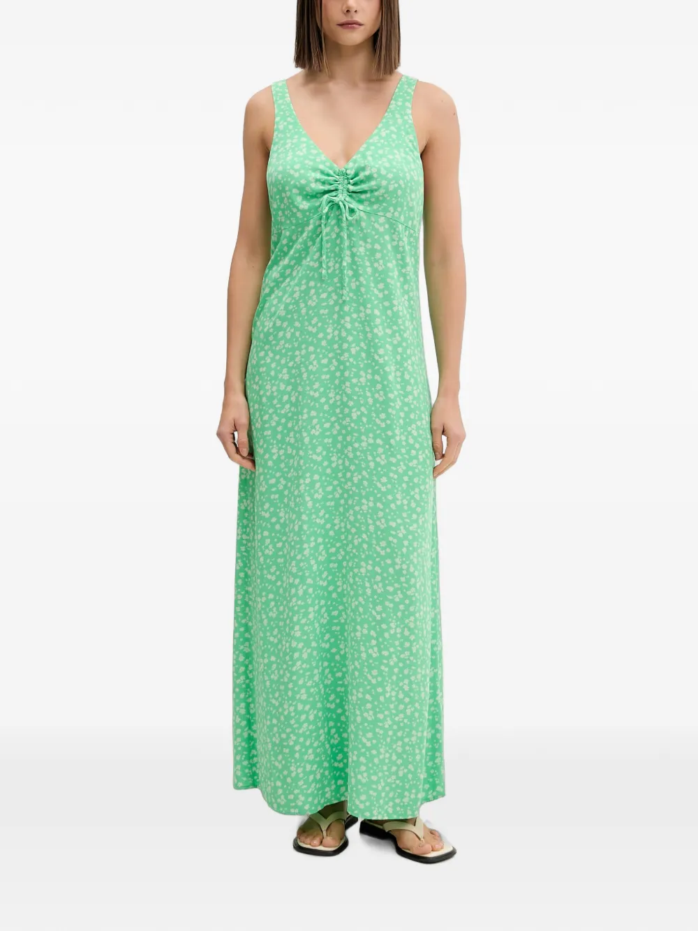 Rip Curl Surf Side maxi-jurk met bloemen-print Groen