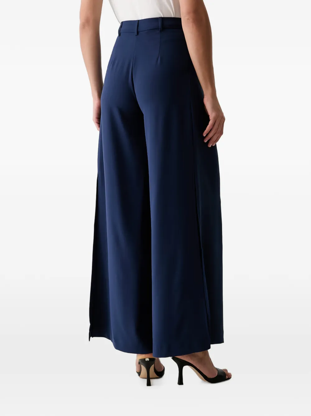 Morgan Palazzo plooibroek Blauw