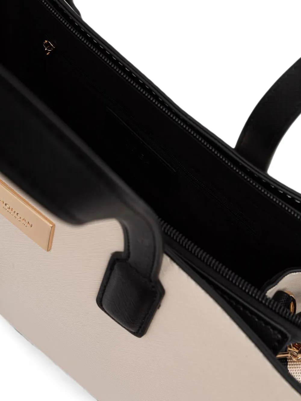 Morgan Heuptas met logoplakkaat Wit
