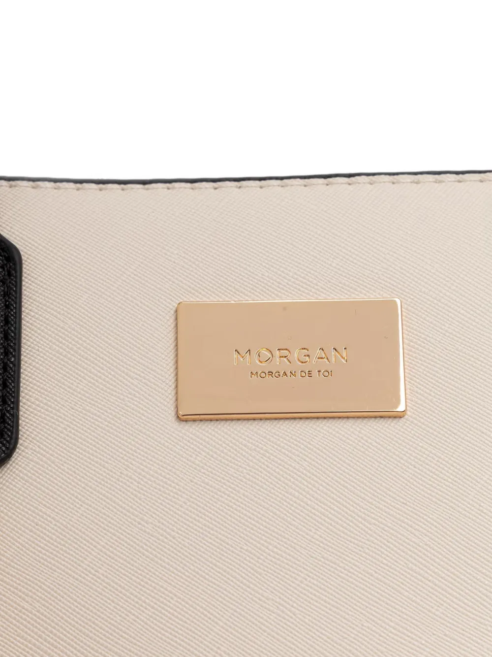 Morgan Heuptas met logoplakkaat Wit