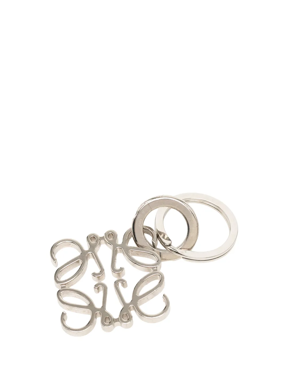 Loewe Pre-Owned 2021-2026 Brass Anagram Keyring key chain - Silber