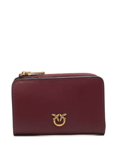 PINKO mini Love Birds leather wallet