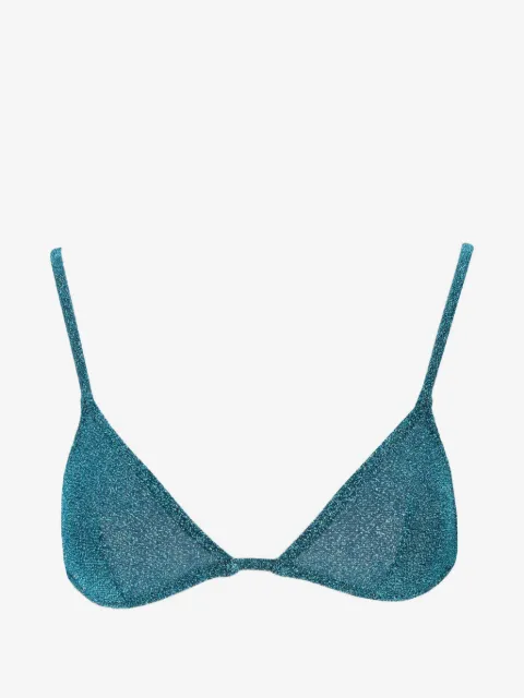 Laura Urbinati lurex-detail triangle bra