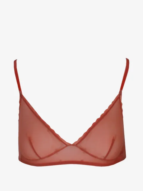 Laura Urbinati tulle-panelled triangle bra