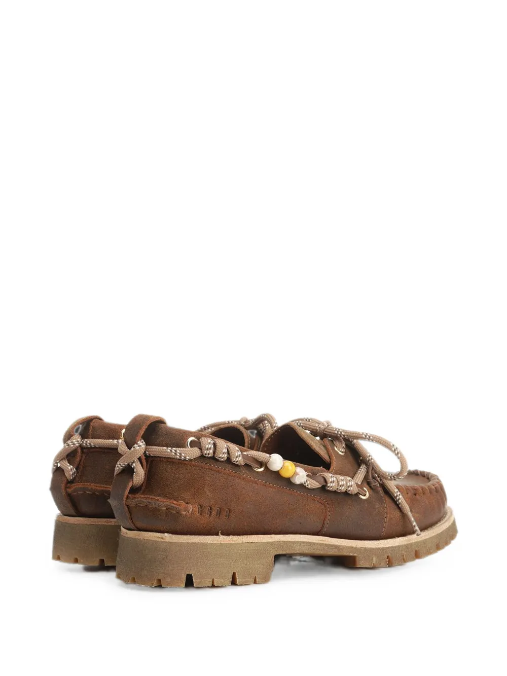 Golden Goose Cruise waxed suede loafers Bruin
