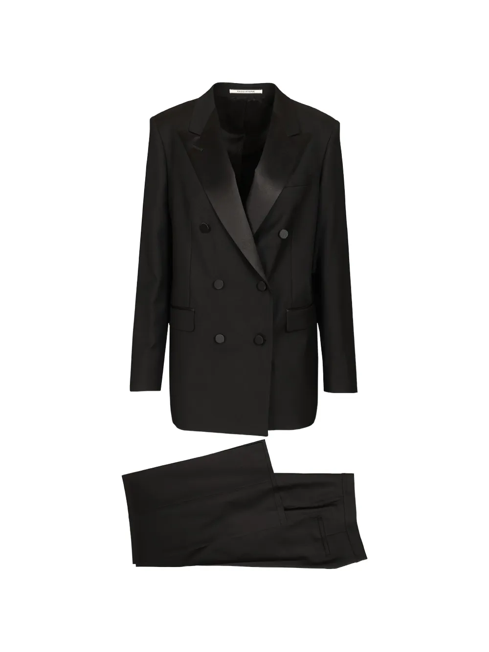Tagliatore double-breasted suit - Nero