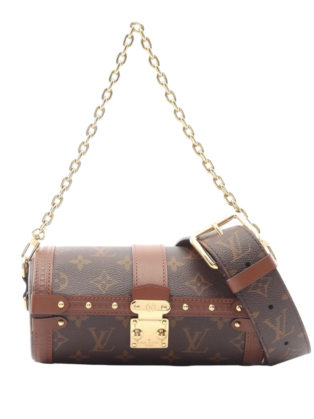 Louis Vuitton Pre-Owned 2010-2026 Monogram Papillon Trunk satchel - Brown