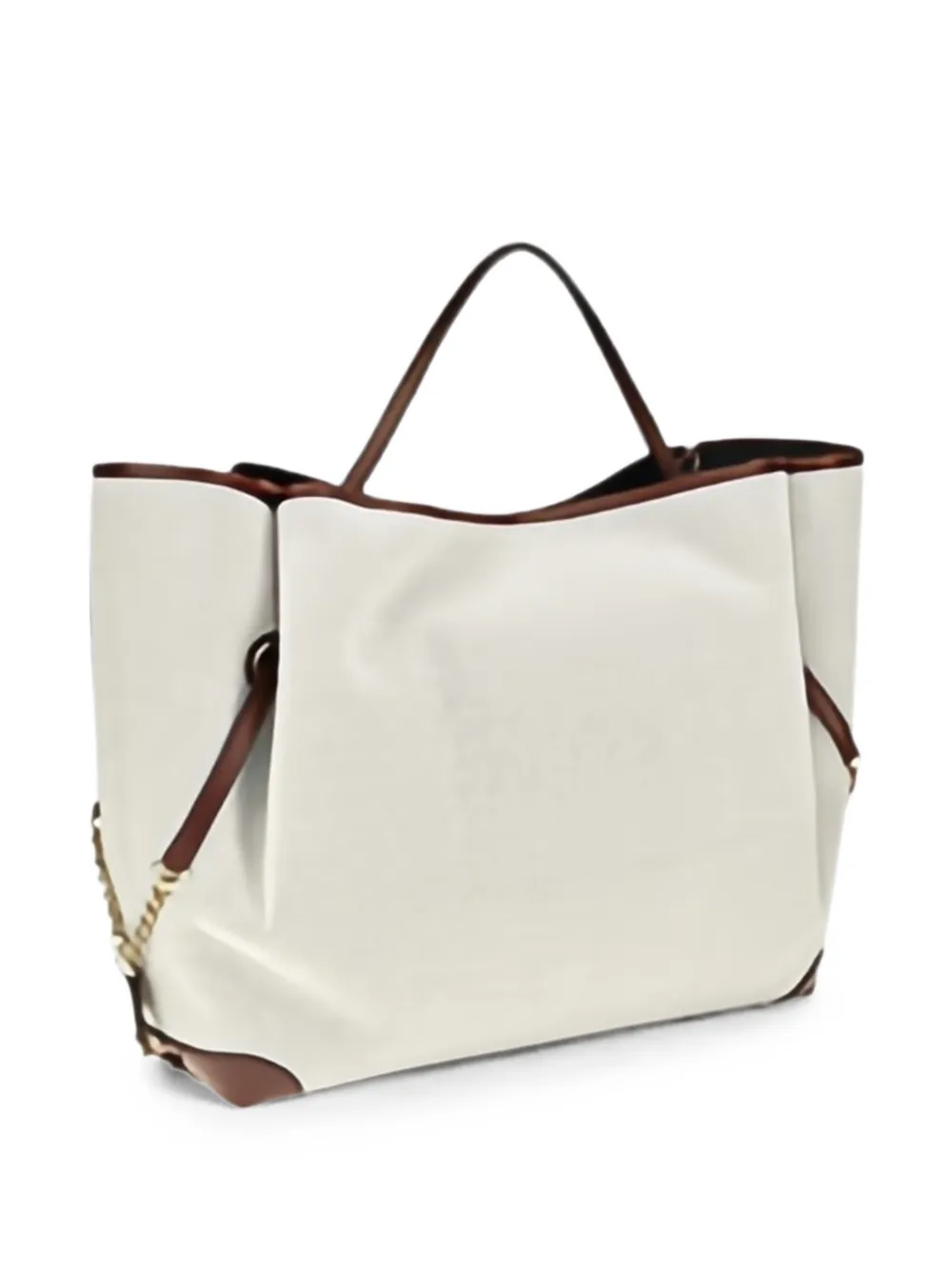 Chloé Großer Carry Tote Bag - Nude