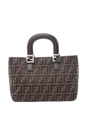 Fendi Pre-Owned 2000s ズッカ ハンドバッグ | ブラウン | FARFETCH JP