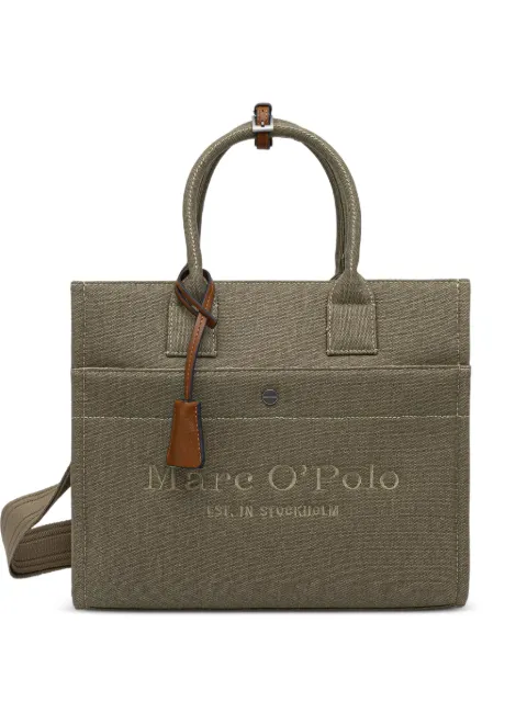 Marc O'Polo tote mediana con logo en relieve
